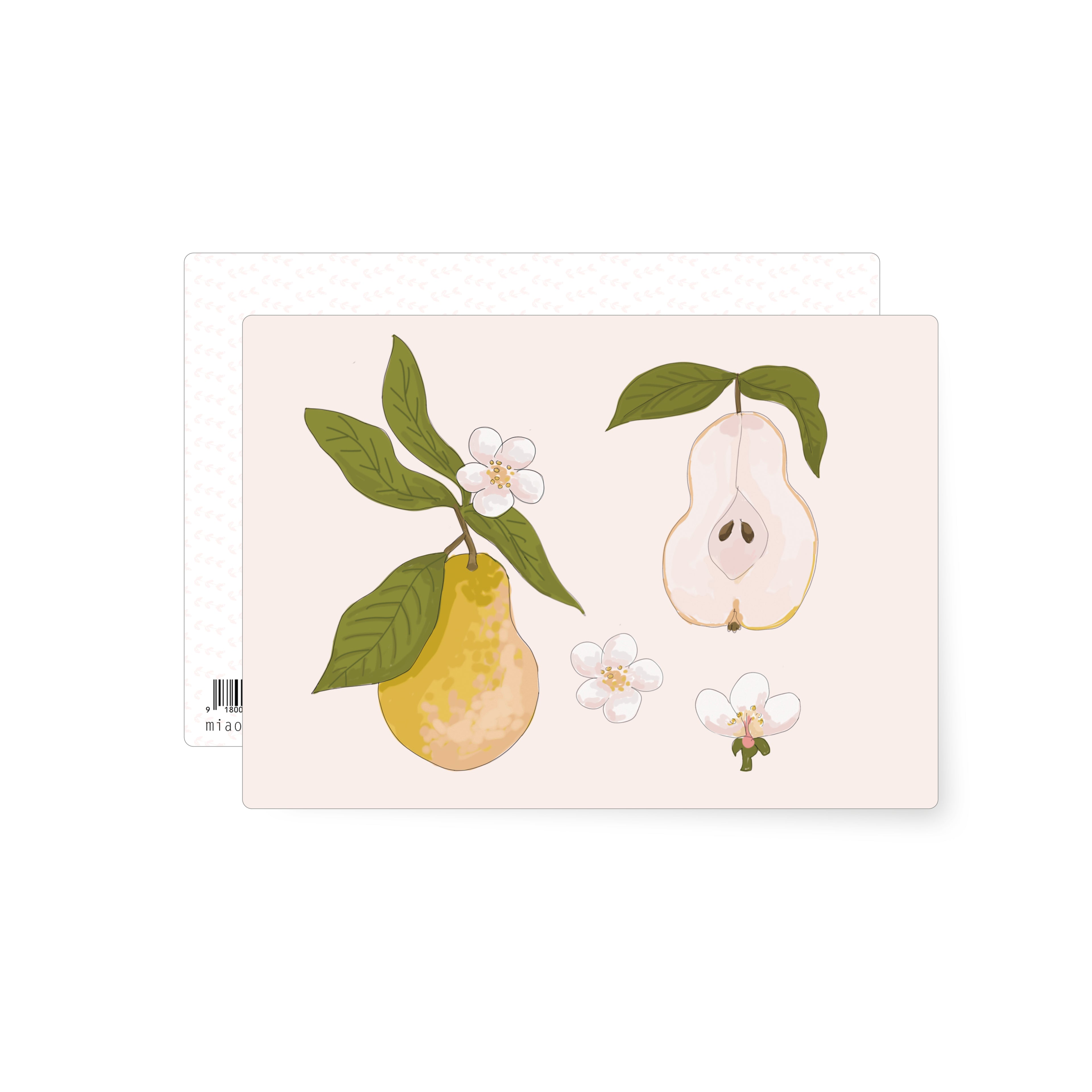 Birn | Postkarte