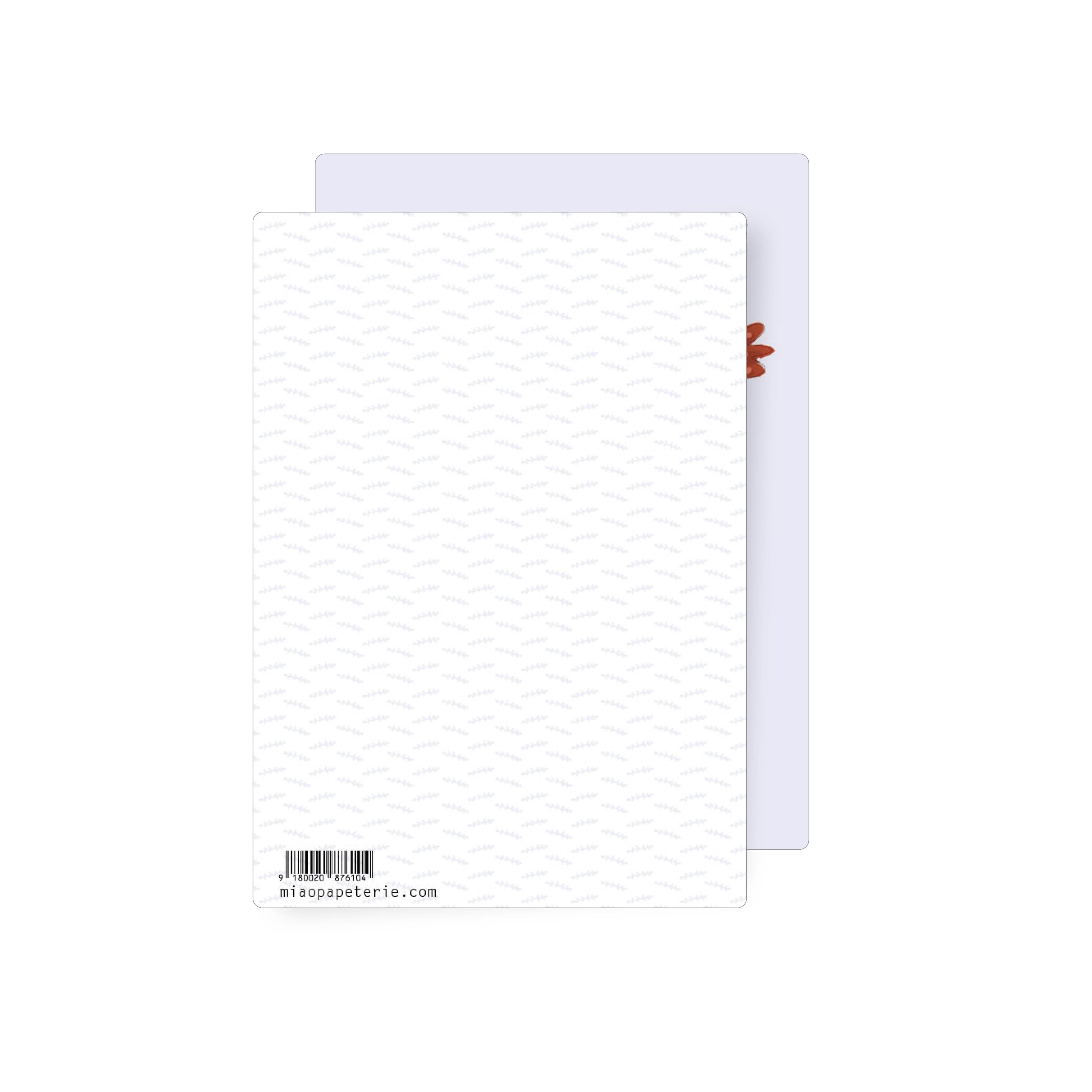 Schulmaus Blau | Postkarte