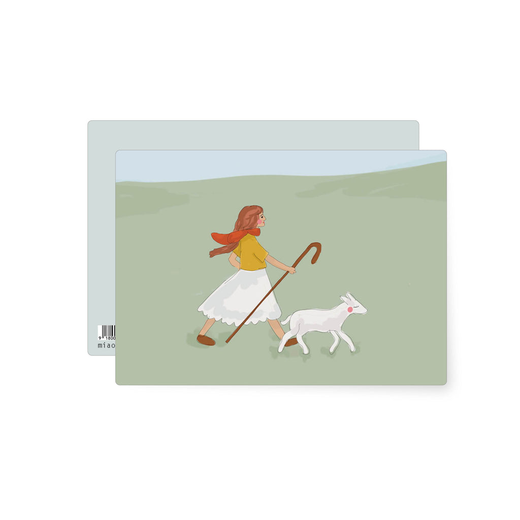 Schäferin | Postkarte