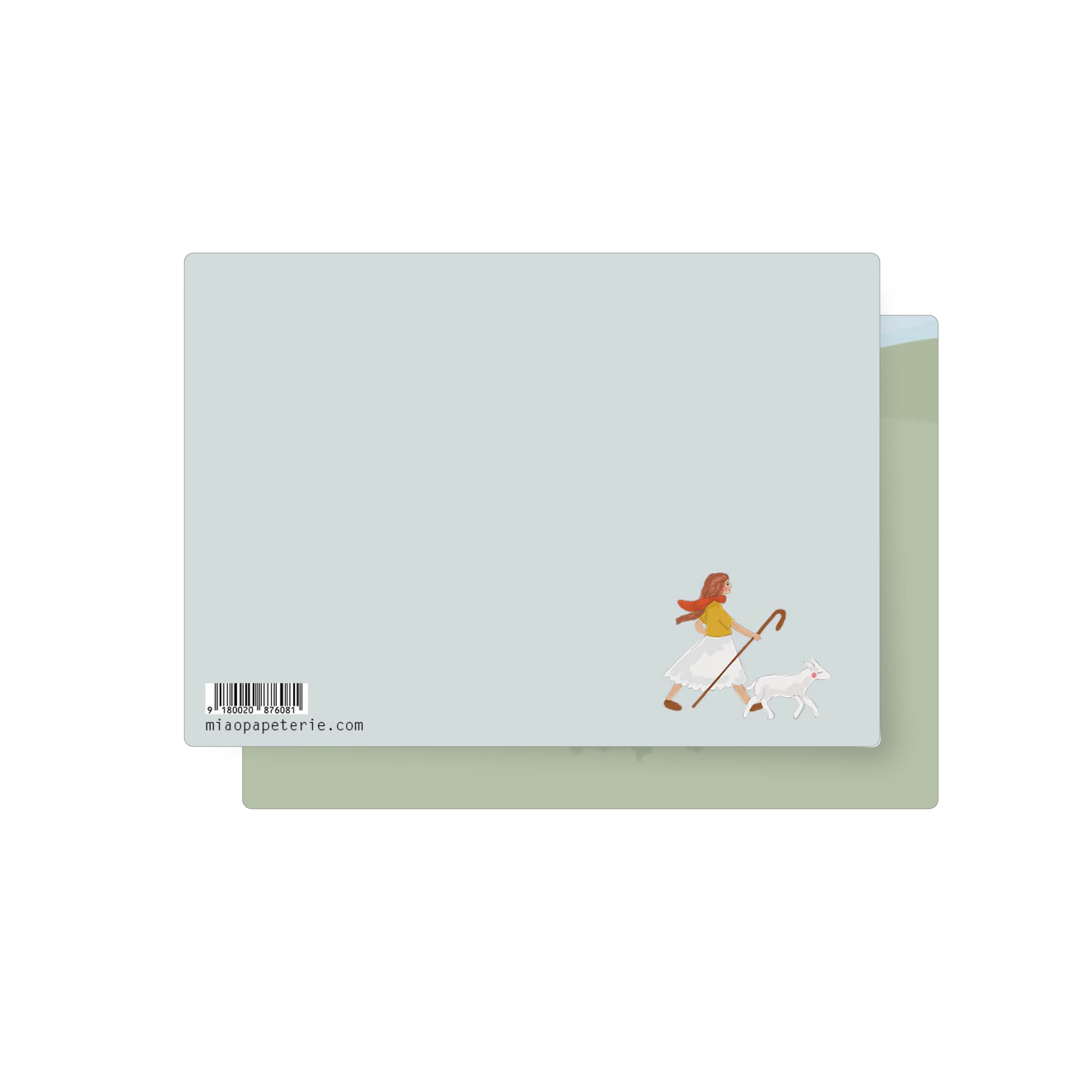 Schäferin | Postkarte