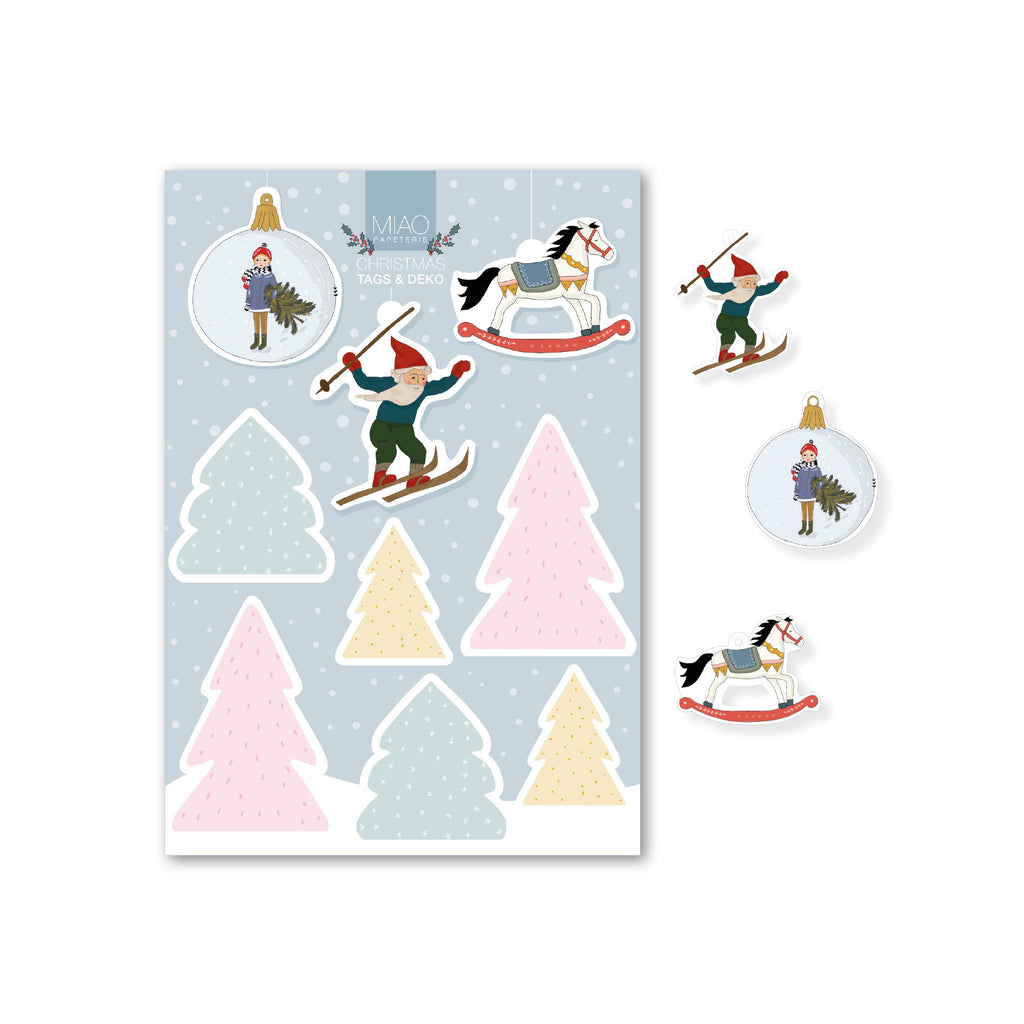 Weihnachtsdeko | Stanzbogen