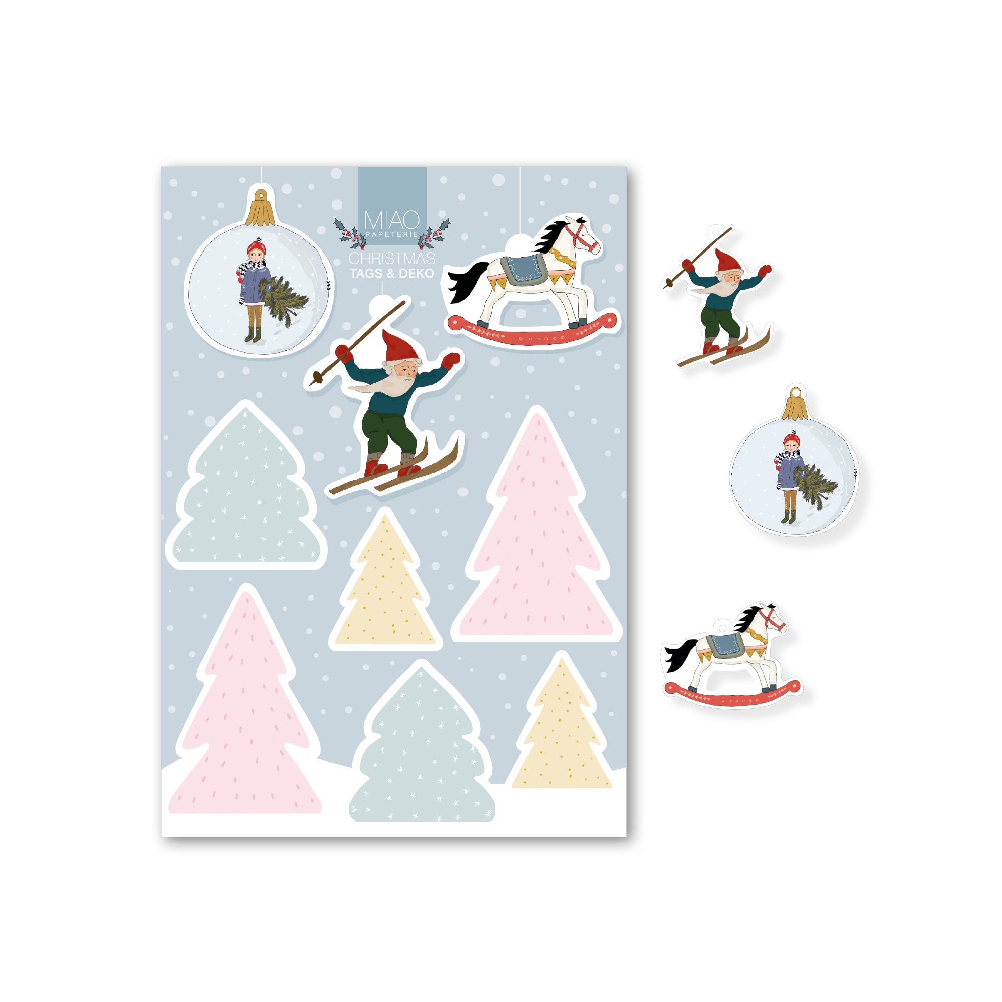 Weihnachtsdeko | Stanzbogen