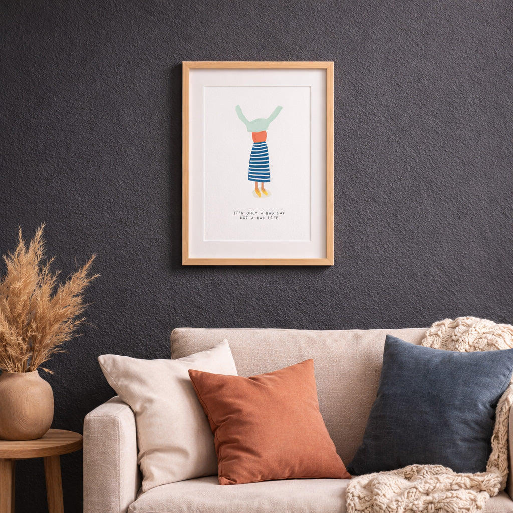 Stuck | Art Print A4
