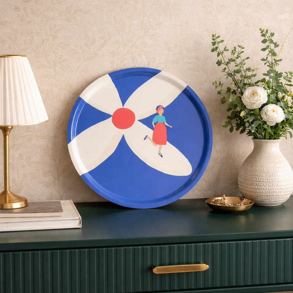 Blue | Tray | 38cm