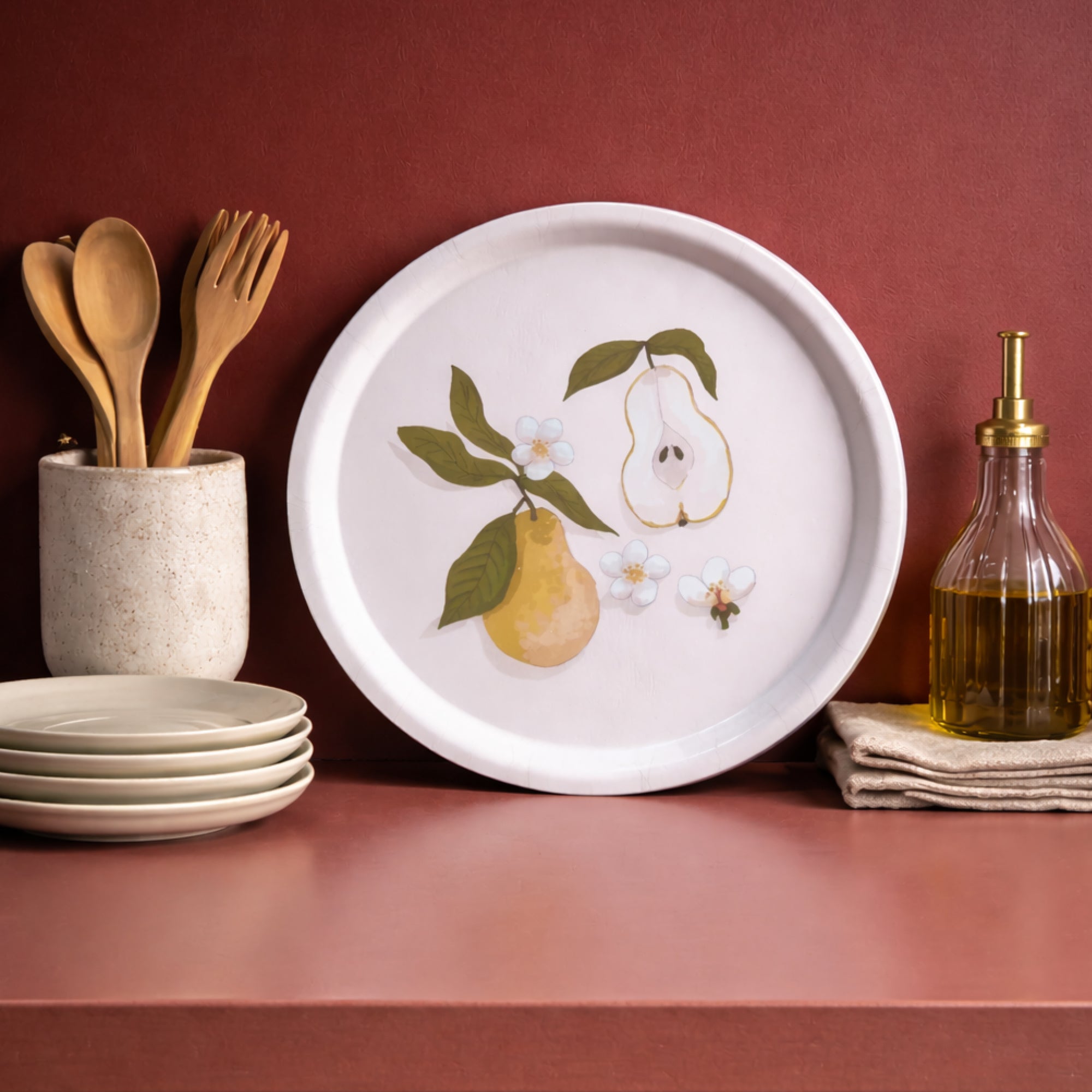 Birne | Tablett | 31cm