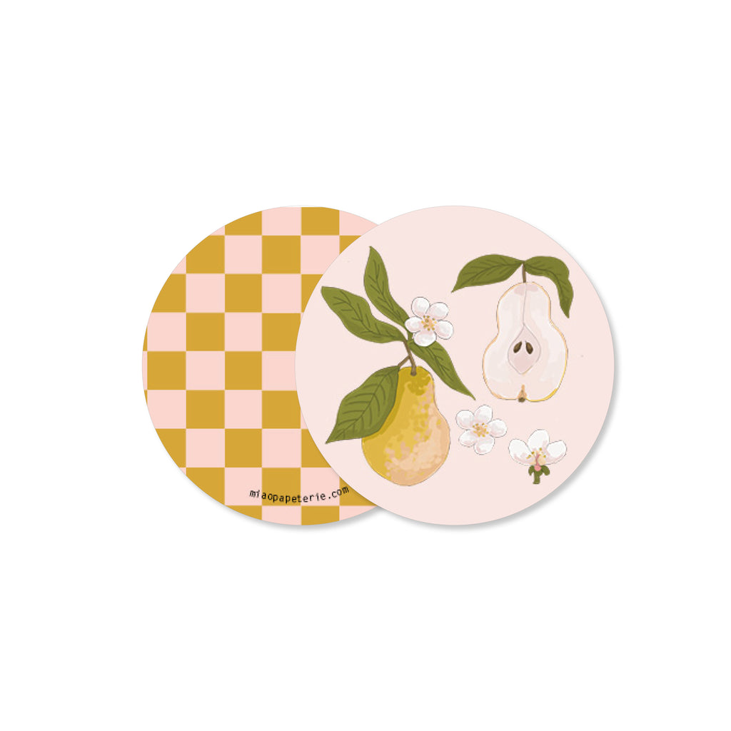 Birne | Untersetzer