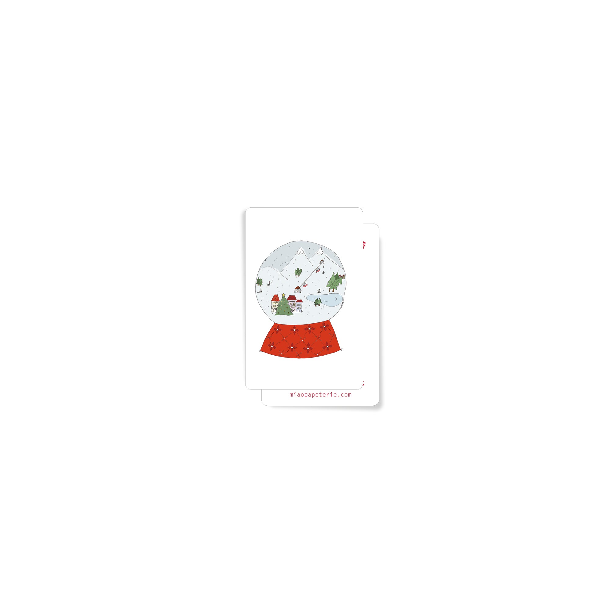 Schneekugel | Minikarte