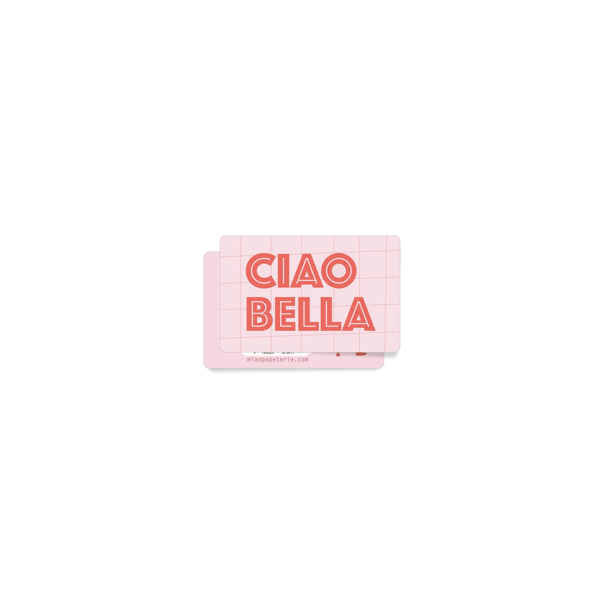Ciao | Minikarte