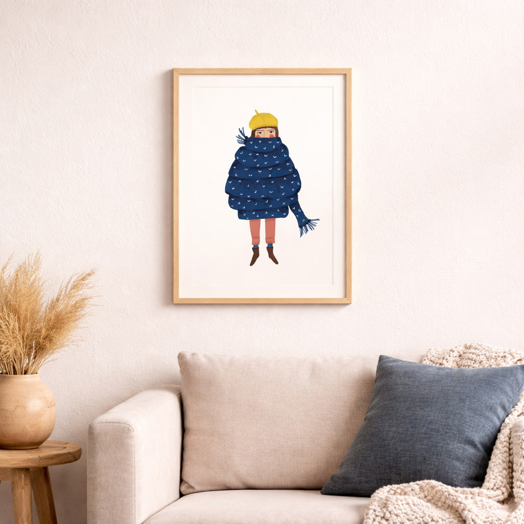 Warm | Art Print A4