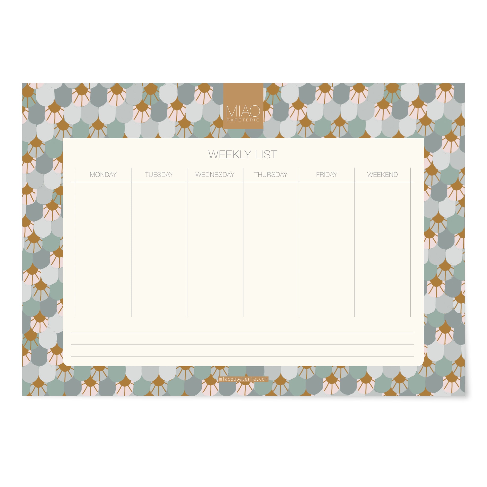 Tiles | Weekly List