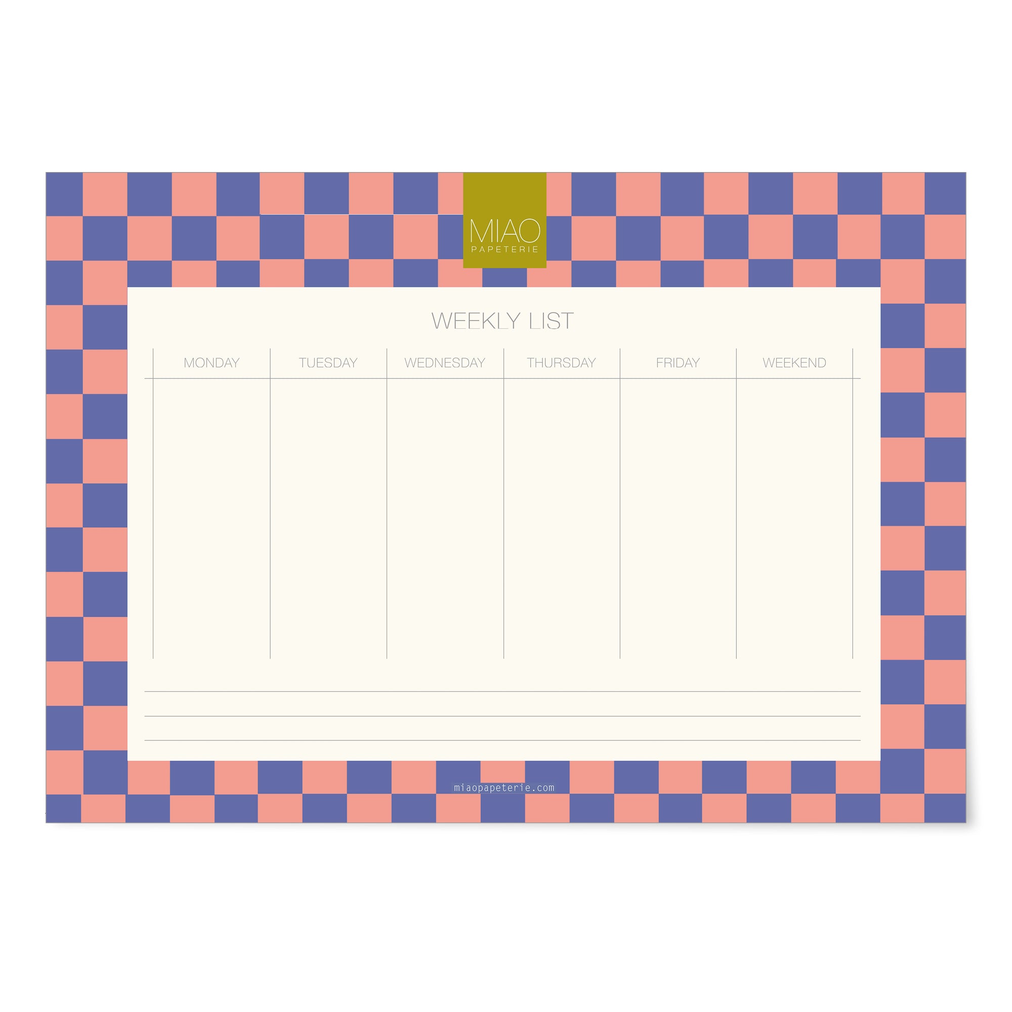 Karo | Weekly List